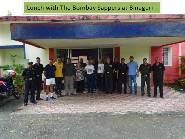 Lunch with the Bombay Sappers