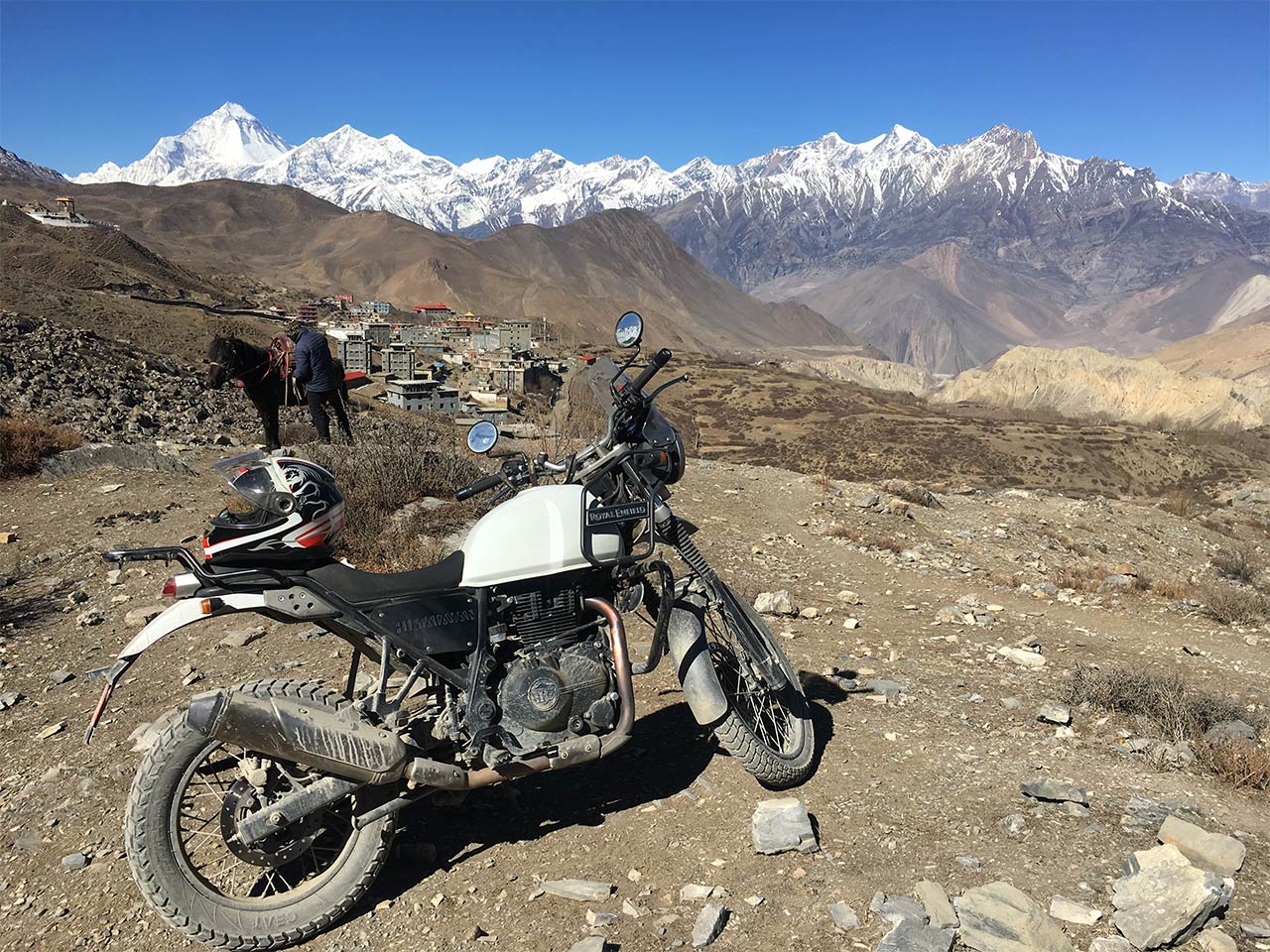 Mustang Valley in Nepal