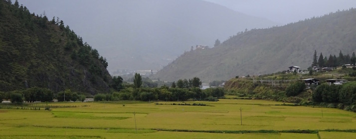 View of Bhutan